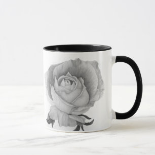 Inspirerende roze tweedelige mok