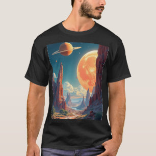 Inspirerende ruimte Prints & fantasierijke ruimte- T-shirt