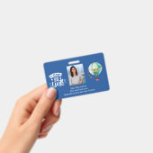 Inspirerende school vrijwilliger personeel docent badge (Handheld)