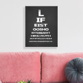 Inspirerende Sjabloon van de Grafiek van het Chalk Canvas Afdruk (Insitu (Woonkamer))
