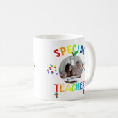 Inspirerende speciale leraar foto koffiemok (Voorkant rechts)