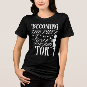 Inspirerende T-shirt voor zelfzorg