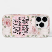 Inspirerende toekomst: keuzes van vandaag Case-Mate iPhone case (Achterkant (horizontaal))