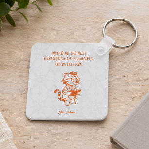 Inspirerende vertellers van de volgende generatie sleutelhanger