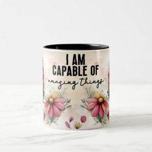 Inspirerende Vlinder Wrap Tweekleurige Koffiemok