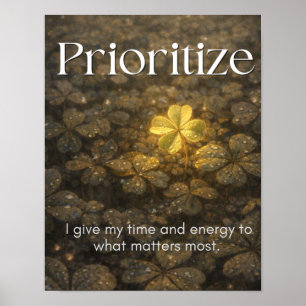 Inspirerende wanddecoratie voor kantoor en thuis poster