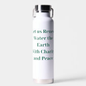 Inspirerende waterfles (Voorkant)