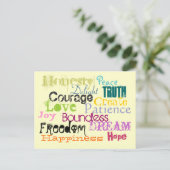 Inspirez la carte postale (Debout devant)