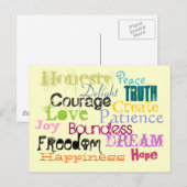 Inspirez la carte postale (Devant / Derrière)