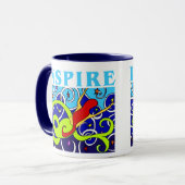 Inspirez la tasse de sirène (Devant gauche)