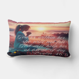 'Inspiring Faith' Lumbar Pillow Kussen