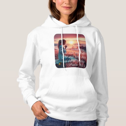 'Inspiring Faith' Vrouwen Hoodie (Voorkant)