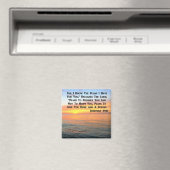 INSPIRING JEREMIAH 29:11 SUNRISE MAGNEET (Insitu (Vaatwasser))