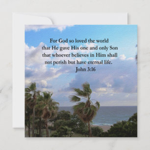 INSPIRING JOHN 3:16 FOTO