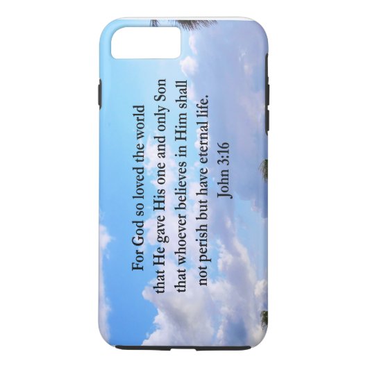 INSPIRING JOHN 3:16 FOTO Case-Mate iPhone CASE (Achterkant)