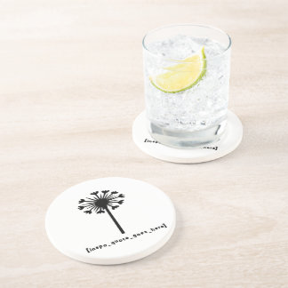 Inspo citaat gaat hier zandsteen onderzetter