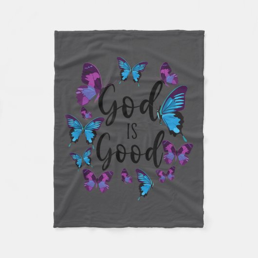 Insrational Scripture Verse God Faith Hd0 Christia Fleece Deken (Voorkant)