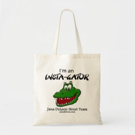 Insta-Gator-Canvas tas