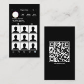 Insta Gram Carte de visite (Devant / Derrière)