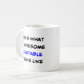 instabiel, geweldige koffiemok (Voorkant links)