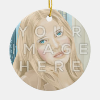 Instagram 2 Foto Circular Afbeelding Ornament