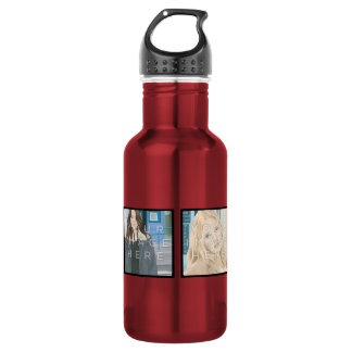 Instagram 4 Foto Aluminium Waterfles