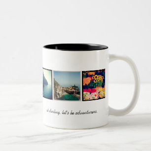 Instagram Adventurers Travel Photo Custom Mug