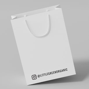Instagram Cadeautassen Jouw Insta Naam Klein Cadeauzakje