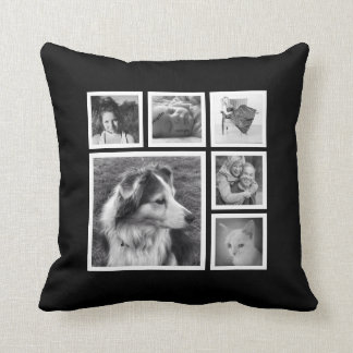 Instagram Family Photo Collage met Afbeelding met Kussen