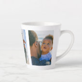 Instagram Family Photo Latte Mug (Droite)