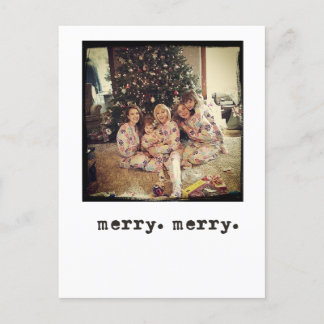 Instagram Foto Kerstkaarten Feestdagenkaart