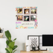 instagram fotocollage poster (Thuiskantoor)