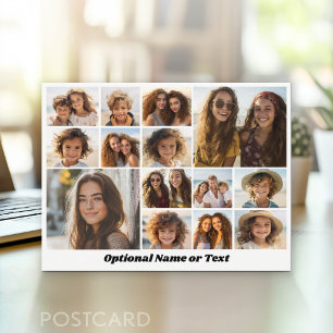 Instagram Fotosamenstelling - Tot 14 foto's Briefkaart