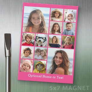 Instagram Fotosamenstelling - Tot 14 foto's Roze