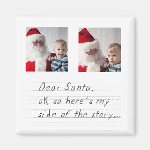 instagram grappige kerstfoto magneet