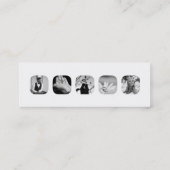 instagram hashtag contactkaartje (Achterkant)