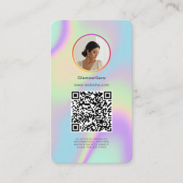 Instagram Holografische QR-code 10 Fotorooster Visitekaartje