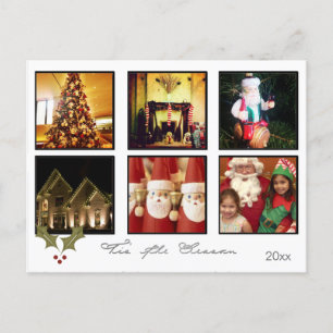 Instagram kerstfoto postkaarten feestdagenkaart