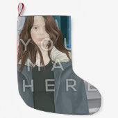 Instagram  kerststop foto kleine kerstsok (Voorkant)