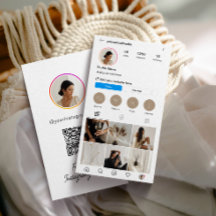 Instagram licht thema QR code 7 foto sociale media