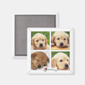 instagram photo chien magnets (Recto/Verso)