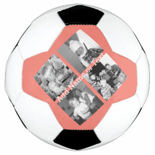 Instagram Photo Collage met 4 afbeeldingen - koraa Voetbal