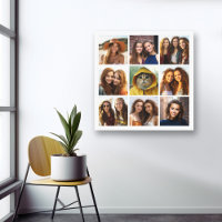 Instagram Photo Collage met 9 foto's