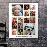 Instagram Photo Collage - tot 14 foto's White