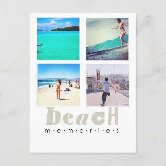 Instagram photo été carte postale (Devant)