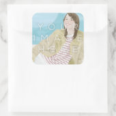 Instagram Photo Square Afbeelding Stickers (Tas)