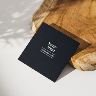 Instagram QR Code Modern vet social media zwart Vierkante Visitekaartje