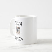 Instagram Queen Koffiemok (Voorkant links)