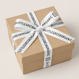 Instagram Ribbon | Uw Instagram naam 1.5" 2 Yard Lint