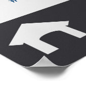 Instagram Style Wedbooth Lijst Prop Poster (Hoek)